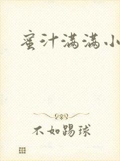 蜜汁满满小说