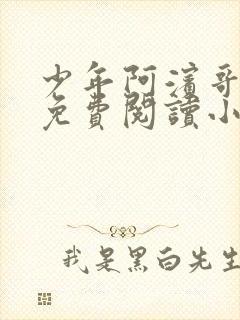 少年阿滨哥全文免费阅读小说