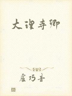 大理寺卿