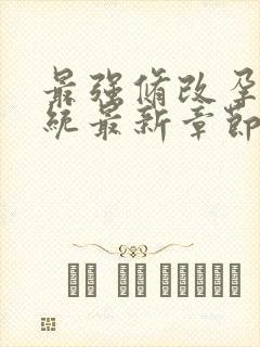 最强修改孕妇系统最新章节