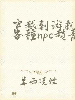 穿越到游戏里和各种npc赵青蔓