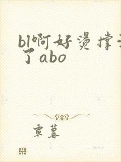 bl啊好烫撑满了abo封面