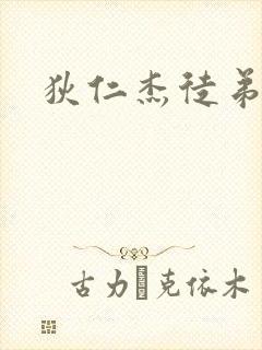 狄仁杰徒弟