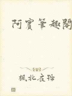 阿宾笔趣阁封面