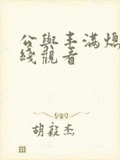 公与丰满熄4在线观看封面