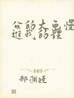 公的大龟慢慢挺进我的体