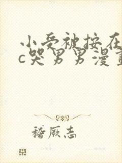小受被按在墙上c哭男男漫画