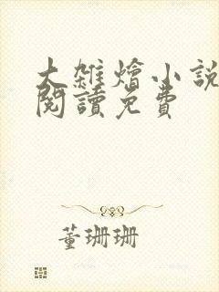 大杂烩小说全集阅读免费