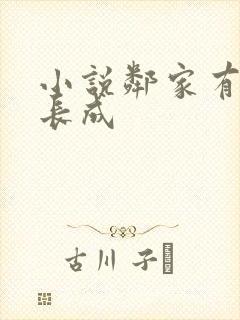 小说邻家有女初长成