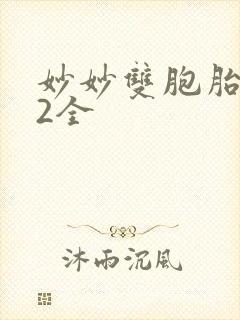 妙妙双胞胎1-2全封面