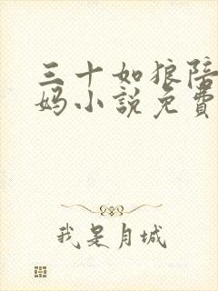 三十如狼陪读妈妈小说免费阅读