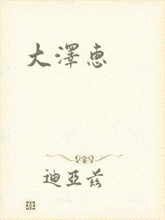 大泽惠