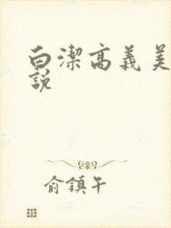 白洁高义美红小说封面