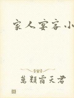家人宴客小说