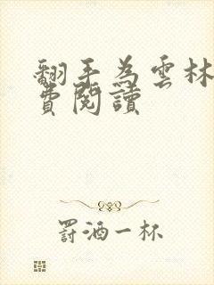 翻手为云林云免费阅读封面