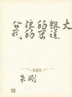 公狼的粗大挺进我的密道