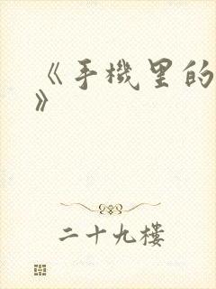 《手机里的秘密》