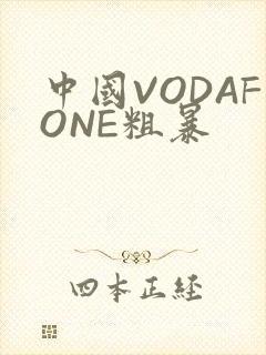 中国VODAFONE粗暴