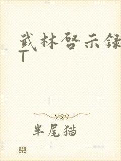 武林启示录TXT封面
