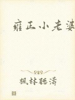 雍正小老婆