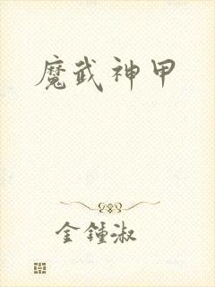 魔武神甲封面