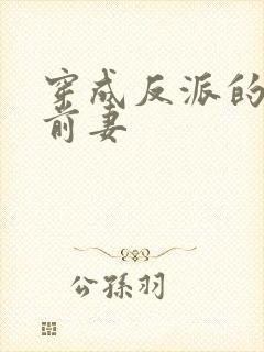 穿成反派的炮灰前妻