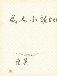 成人小说txt