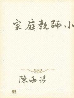 家庭教师小说