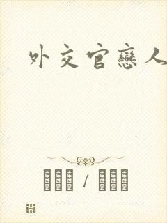 外交官恋人小说