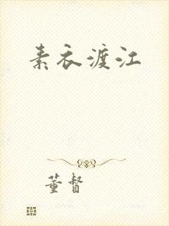 素衣渡江封面