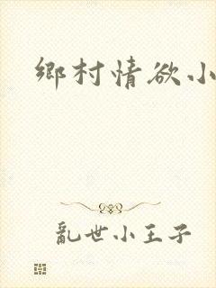 乡村情欲小说