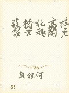 苏榆北高梓淇小说笔趣阁免费阅读