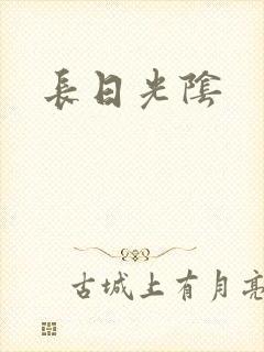 长日光阴