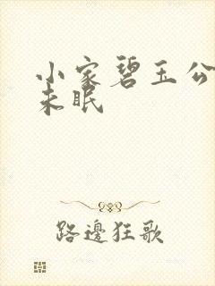 小家碧玉公主夜未眠