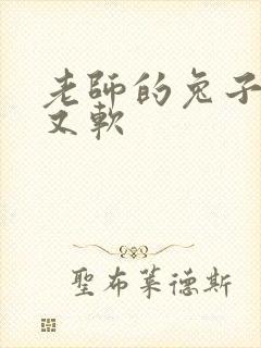 老师的兔子又大又软
