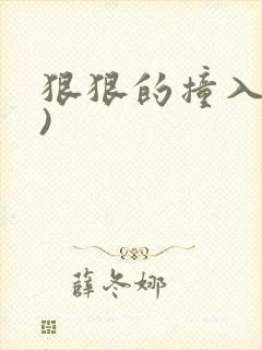 狠狠的撞入(h)