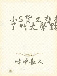 小S货又想挨C了叫大声点小