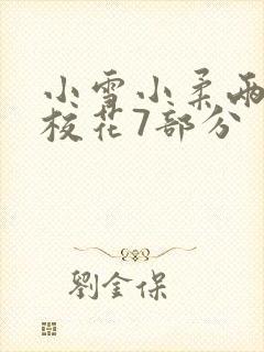 小雪小柔两个大校花7部分