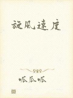 旋风速度