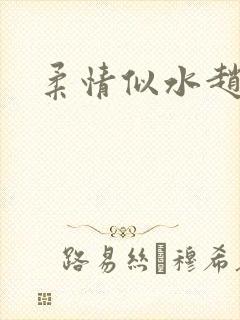 柔情似水赵雅儿