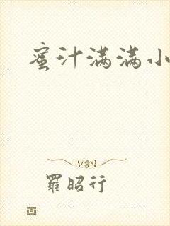蜜汁满满小说