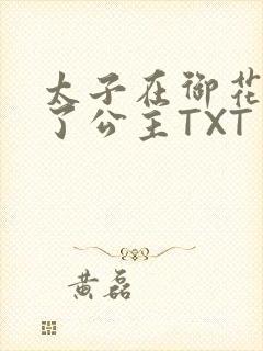 太子在御花园要了公主TXT