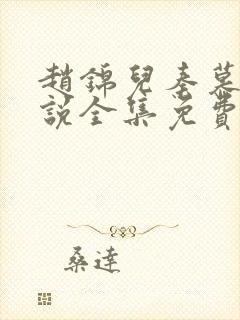赵锦儿秦慕修小说全集免费封面