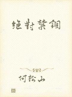 绝对禁锢封面
