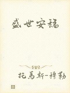 盛世安稳封面