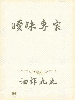 暧昧专家封面