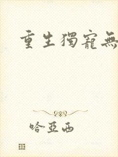 重生独宠无二