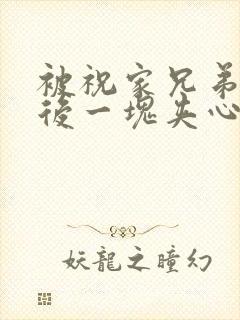 被祝家兄弟共享后一块夹心饼封面