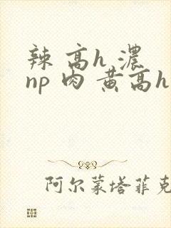 辣 高h 浓 np 肉 黄高h