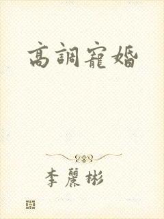 高调宠婚